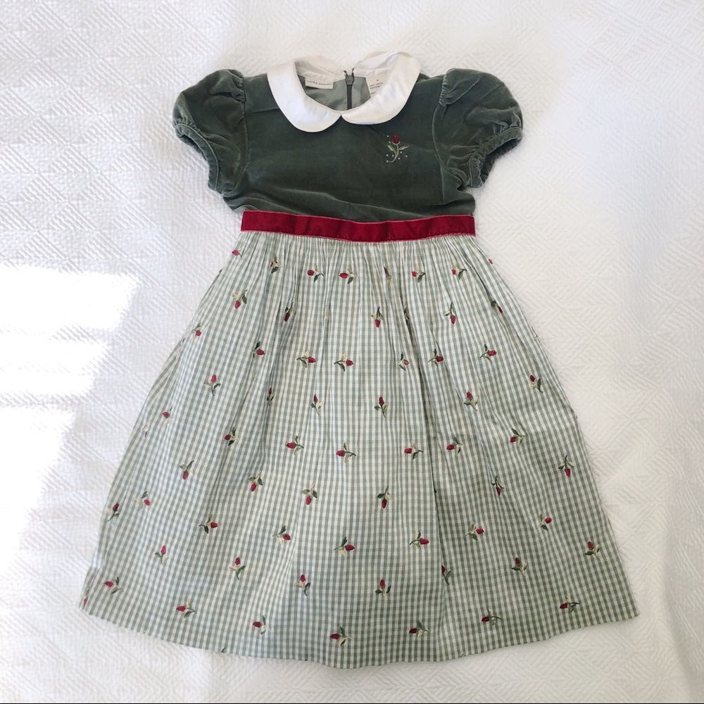 4/$15 Laura Ashley Girls Holiday Dress Size 4T